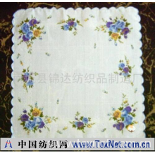 南城县锦达纺织品制造厂 -涤棉手帕